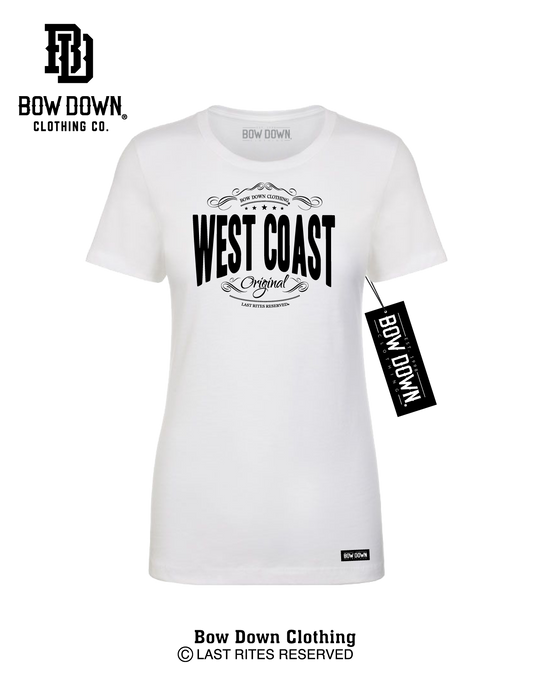 WEST COAST STAMP WOMEN'S TEE
