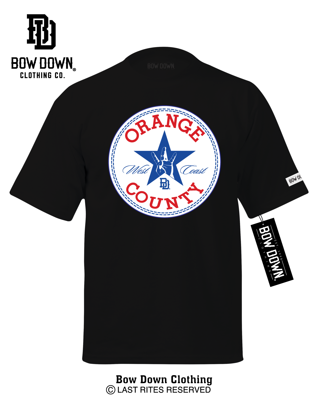 OC West Coast Star (Red, White & Blue)
