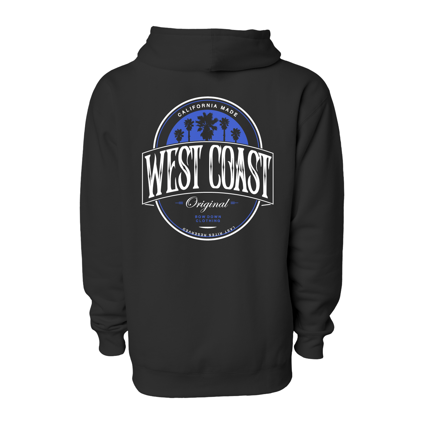 WEST COAST SEAL BLUE PULLOVER HOODIE