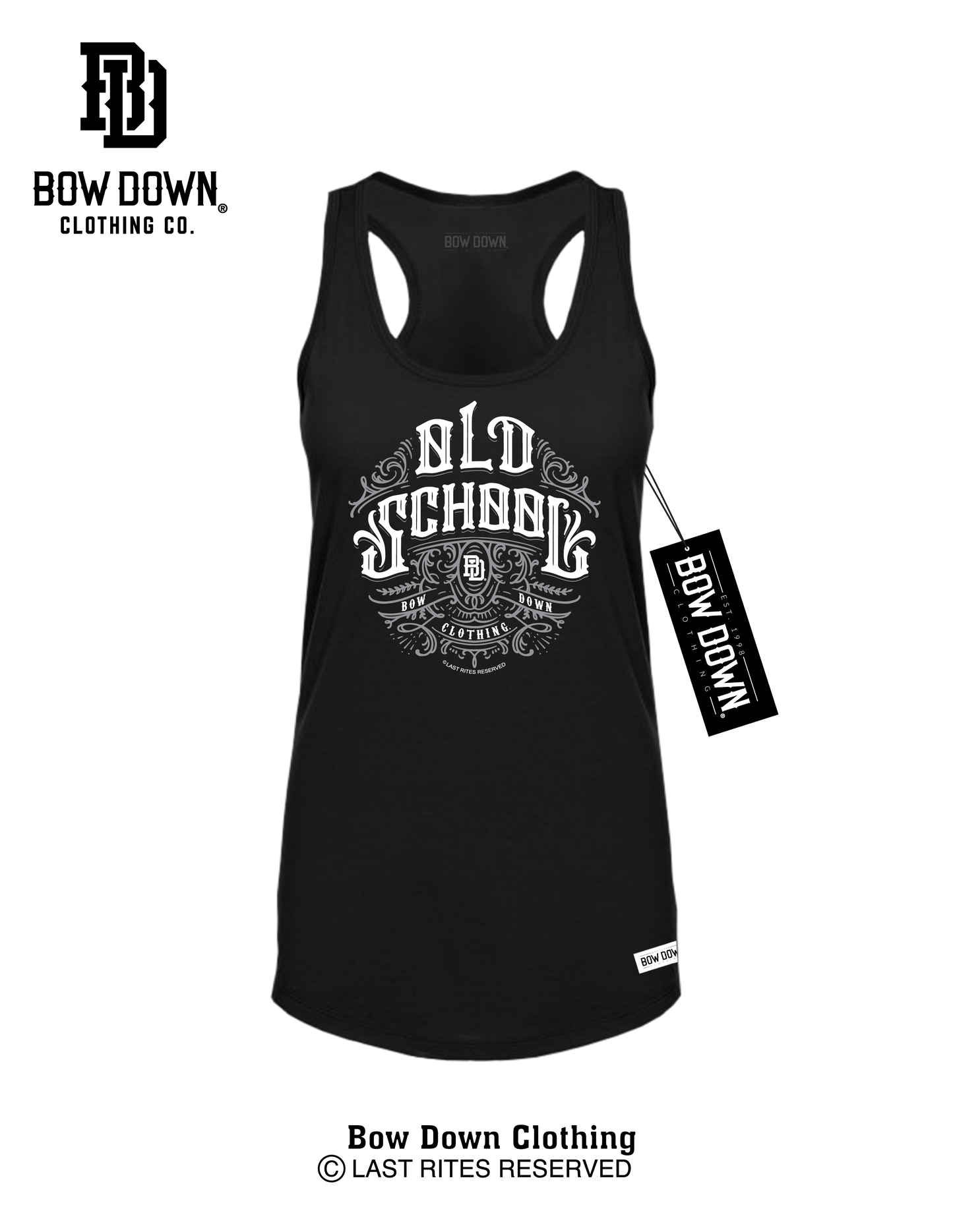 OLD SCHOOL 3 WOMEN'S RACERBACK