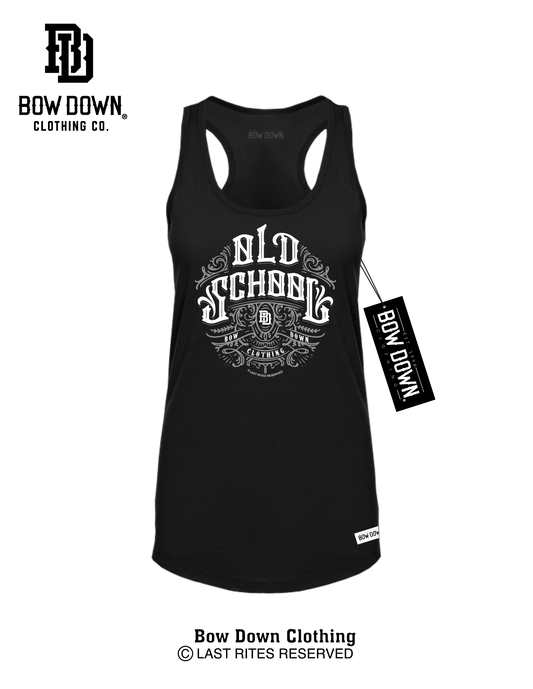 OLD SCHOOL 3 WOMEN'S RACERBACK