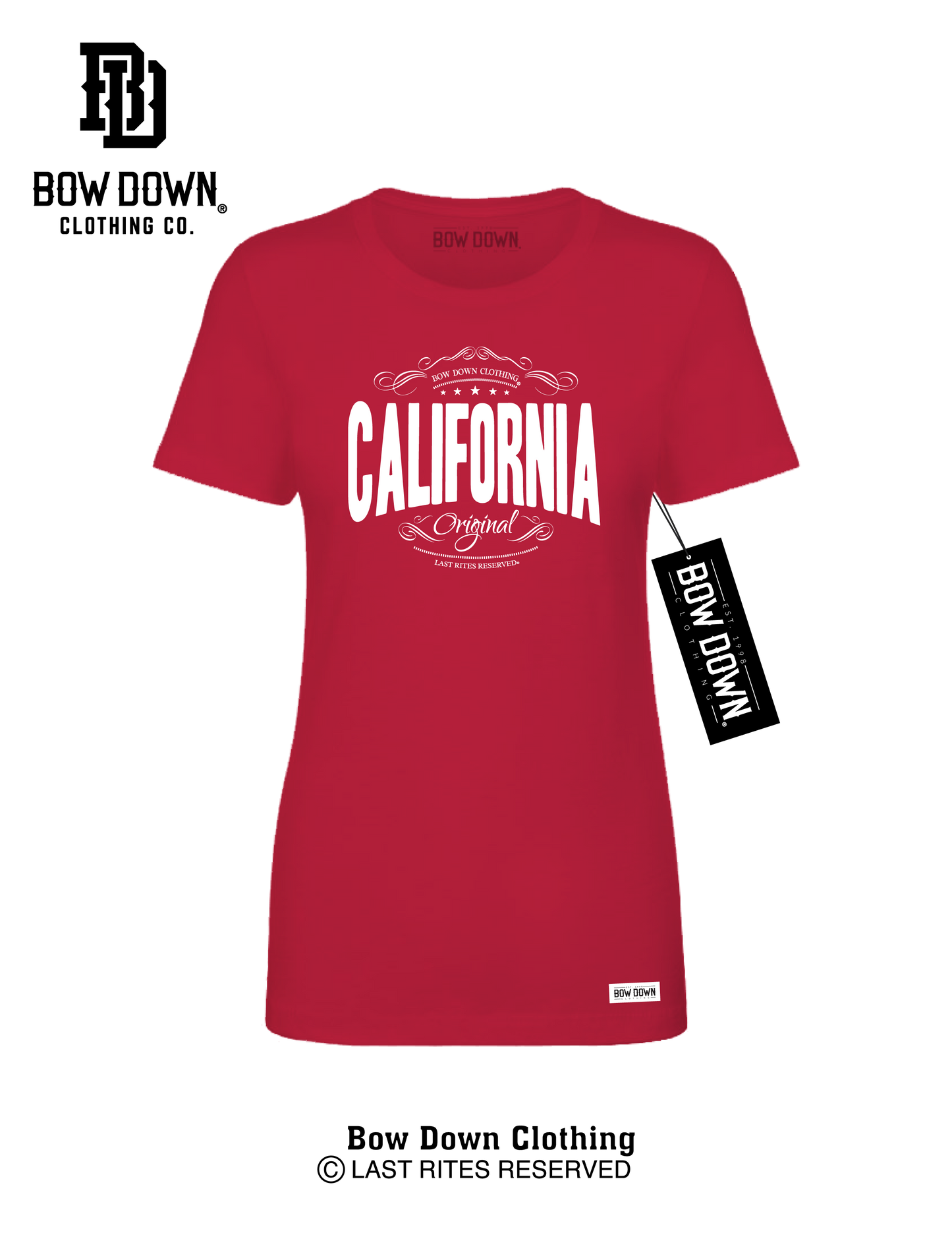 CALIFORNIA STAMP WOMEN'S TEE