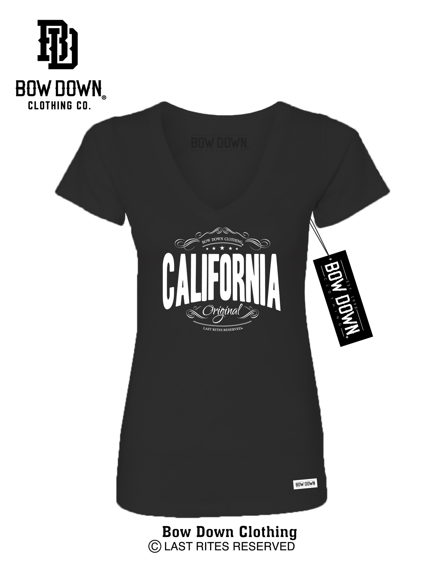 CALIFORNIA STAMP WOMEN'S V-NECK