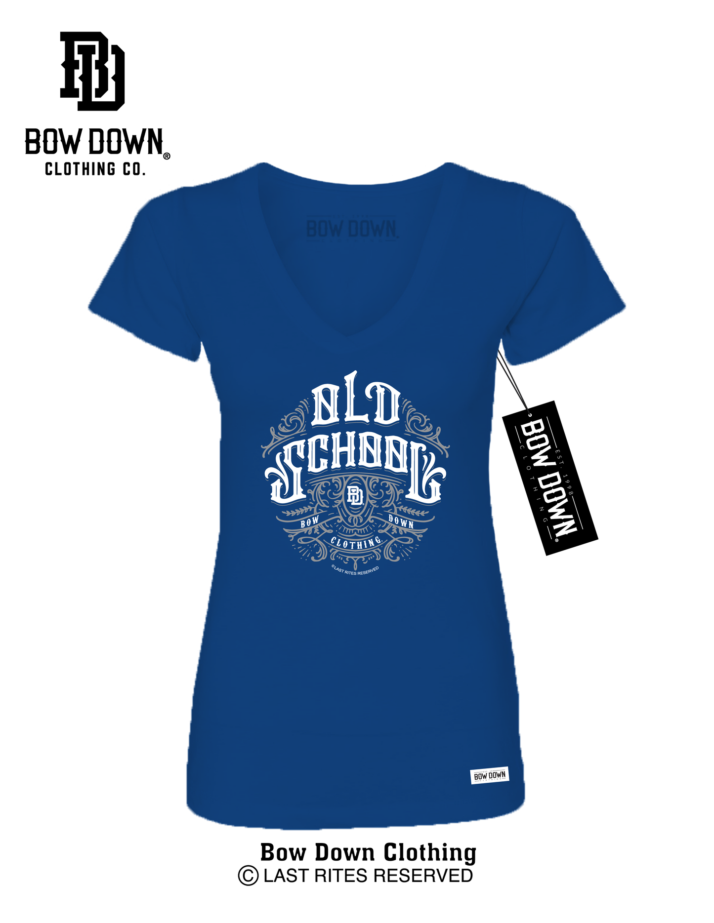 OLD SCHOOL 3 WOMEN'S V-NECK