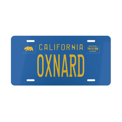 OXNARD Blue Vanity Plate