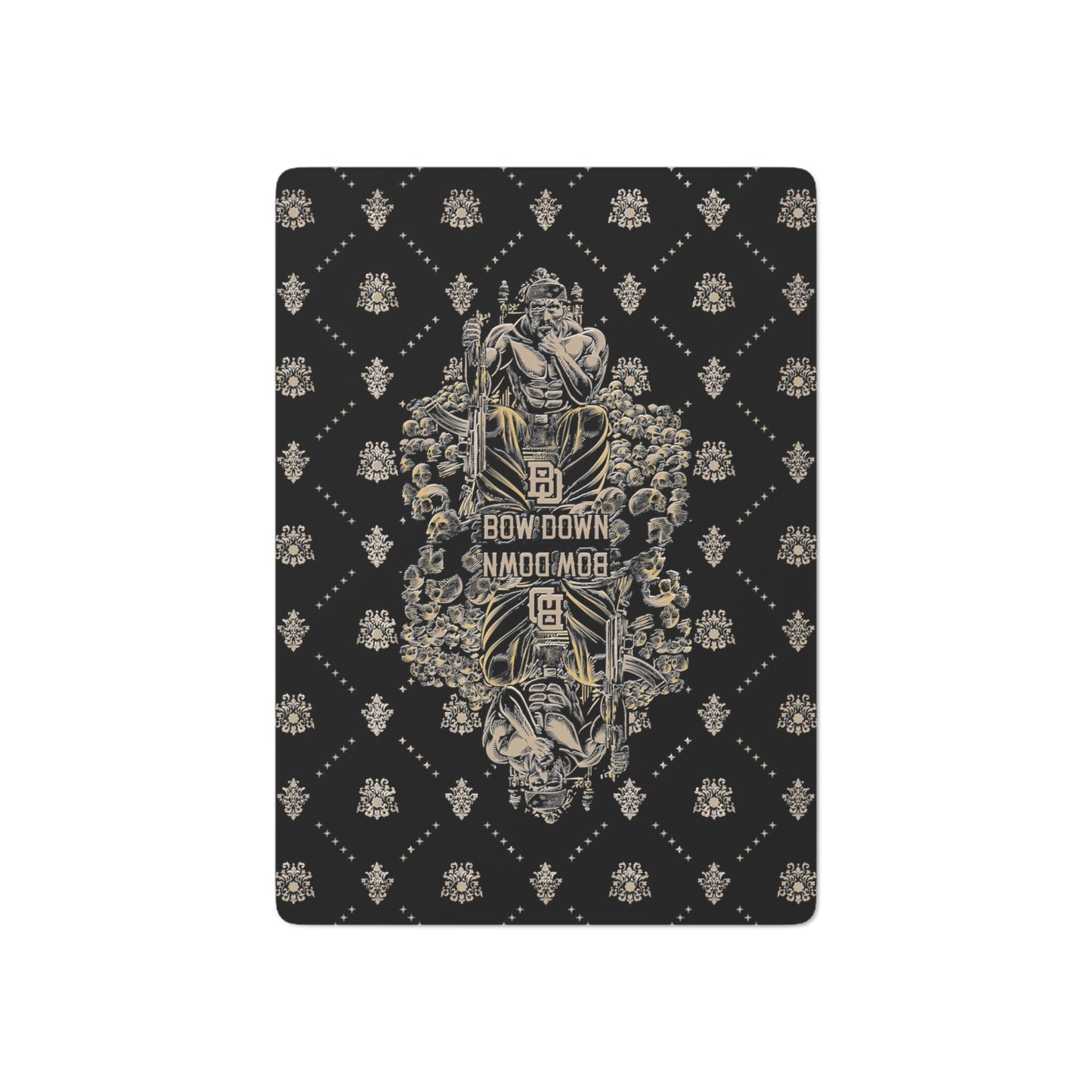 BOW DOWN CLOTHING Poker Cards