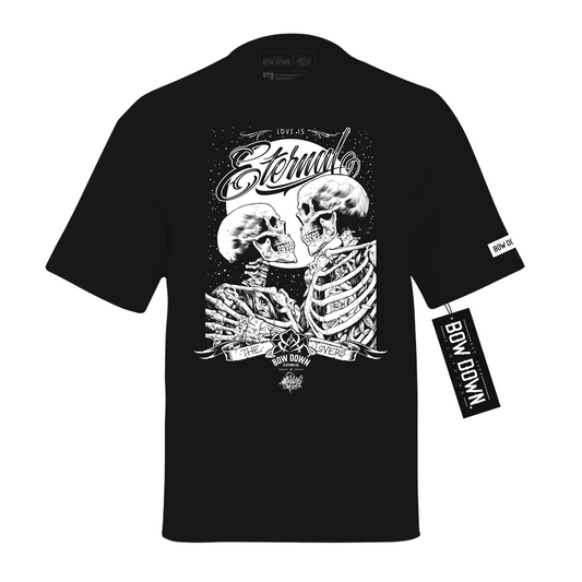 BOW DOWN x MAXX242 Love is Eternal Tee (LARGE FRONT)