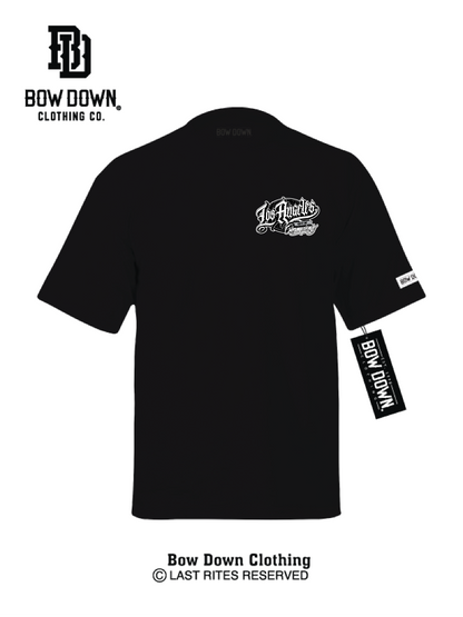 Black Los Angeles City of Champions Baseball Tshirt Maxx242 x Bow Down Clothing
