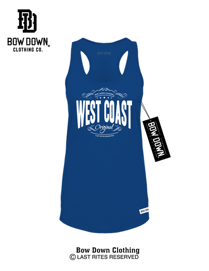 WEST COAST STAMP WOMEN'S RACERBACK