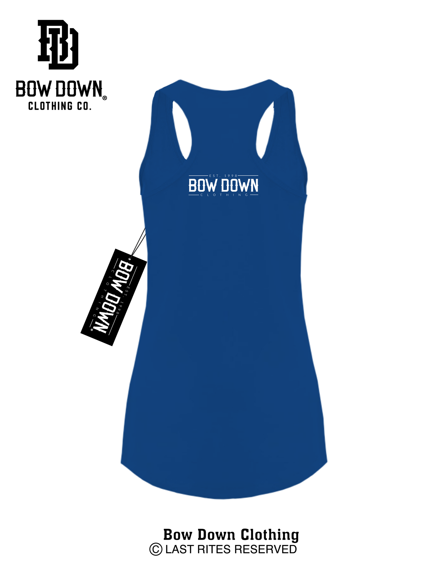 CAN'T RUSH PERFECTION WOMEN'S RACERBACK