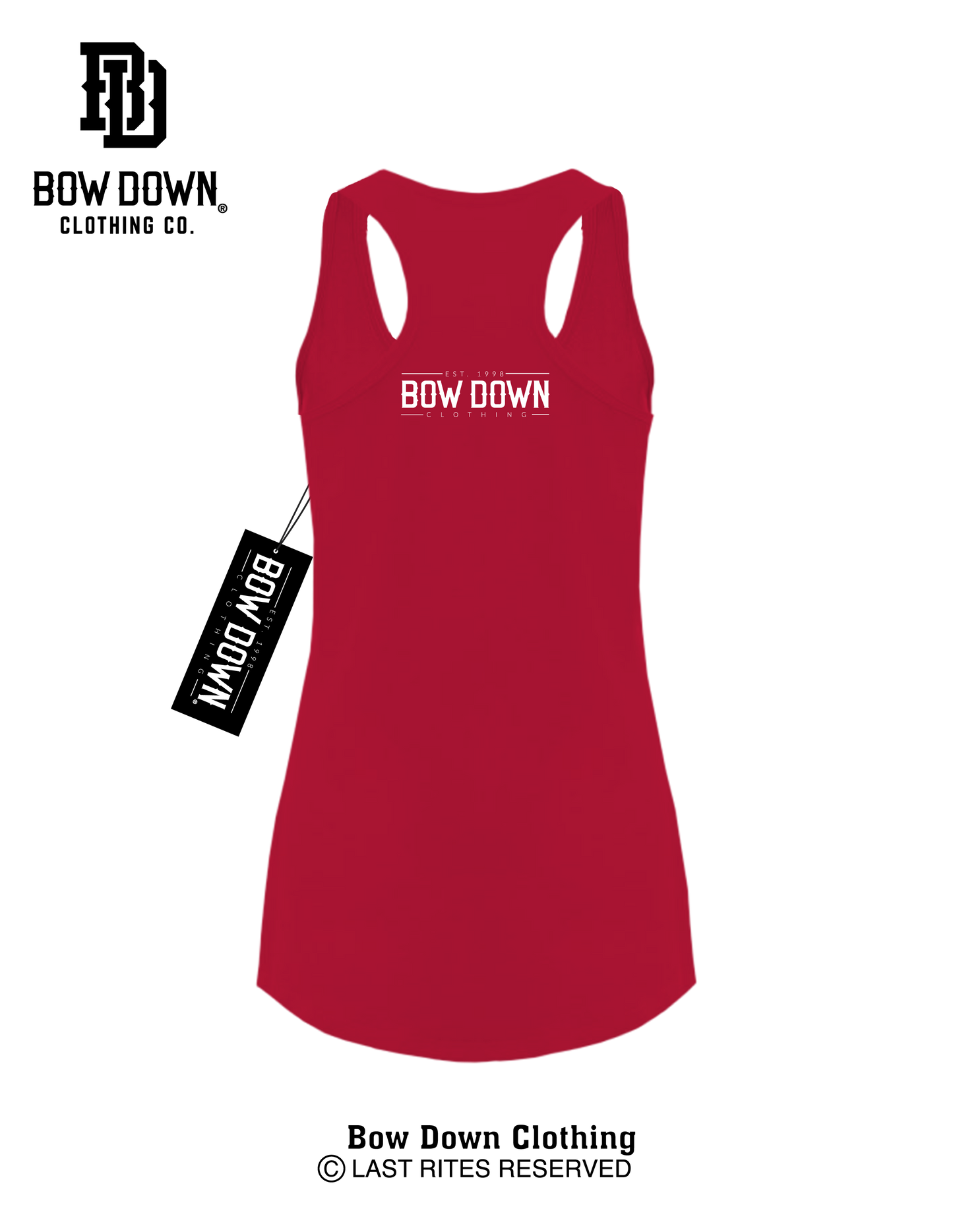 CAN'T RUSH PERFECTION WOMEN'S RACERBACK