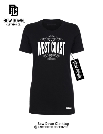 WEST COAST STAMP WOMEN'S TEE