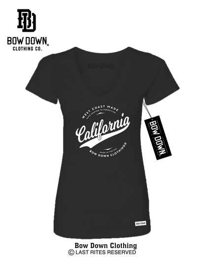 CALIFORNIA SCRIPT WOMEN'S V-NECK