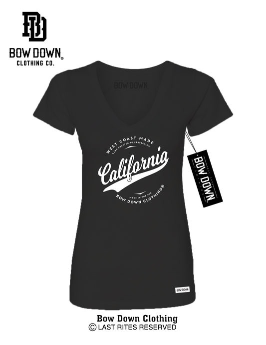 CALIFORNIA SCRIPT WOMEN'S V-NECK