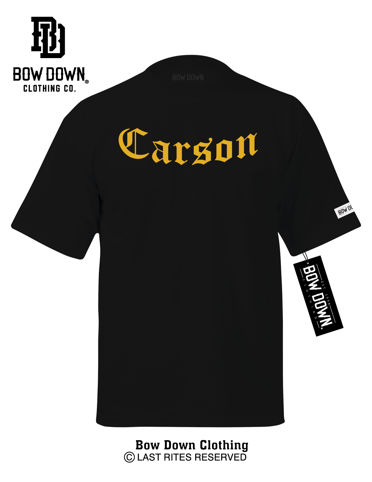 CARSON PLAQUE