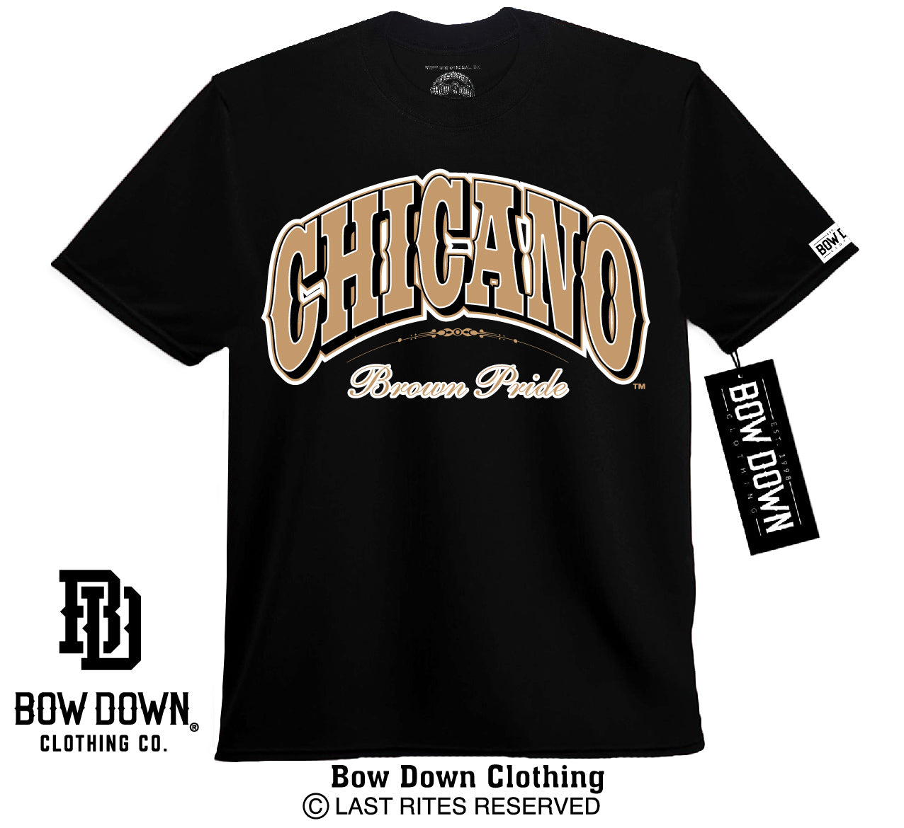 Chicano Brown Pride Tan Ink