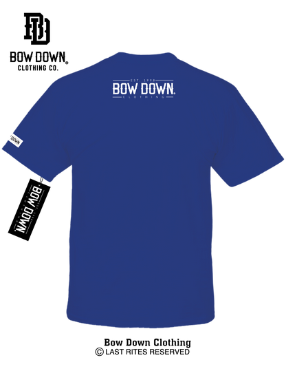 LOS ANGELES CHAMPS WESTERN - ROYAL BLUE T-SHIRT