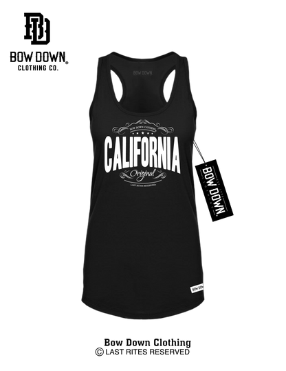 CALIFORNIA STAMP WOMEN'S RACERBACK