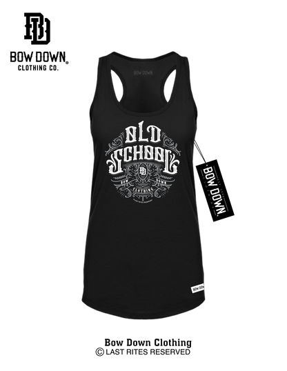OLD SCHOOL 3 WOMEN'S RACERBACK