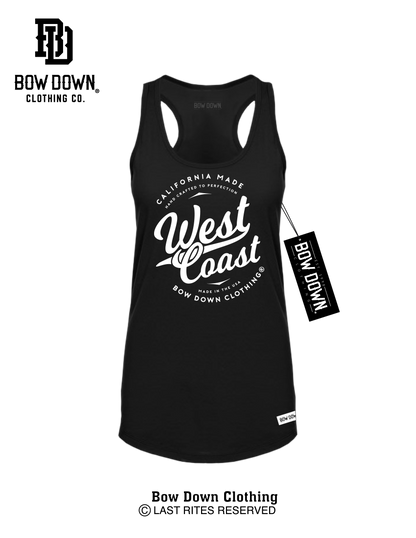 WEST COAST SCRIPT WOMEN'S RACERBACK