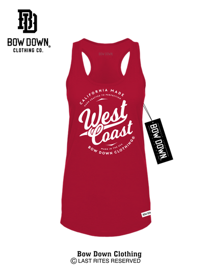 WEST COAST SCRIPT WOMEN'S RACERBACK