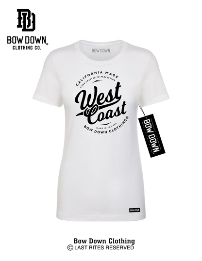 WEST COAST SCRIPT WOMEN'S TEE