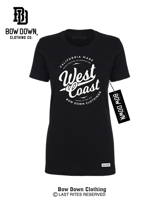 WEST COAST SCRIPT WOMEN'S TEE