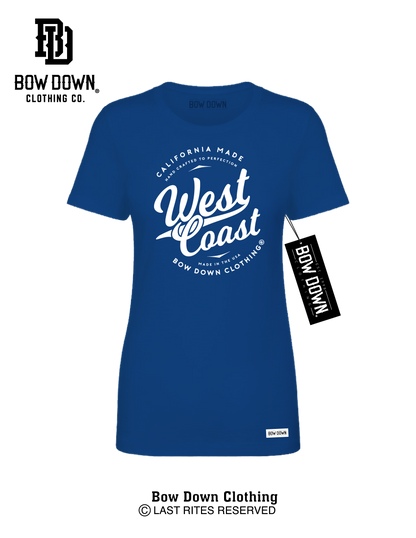 WEST COAST SCRIPT WOMEN'S TEE