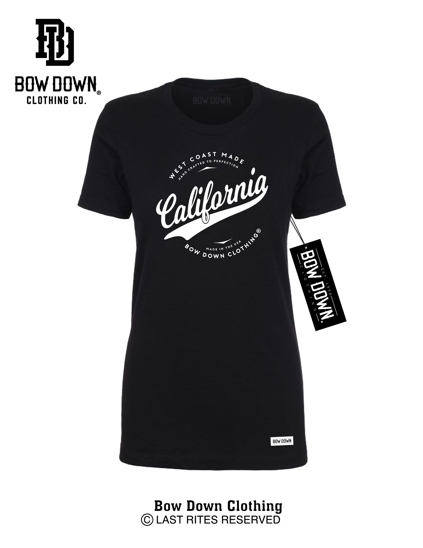 CALIFORNIA SCRIPT WOMEN'S TEE