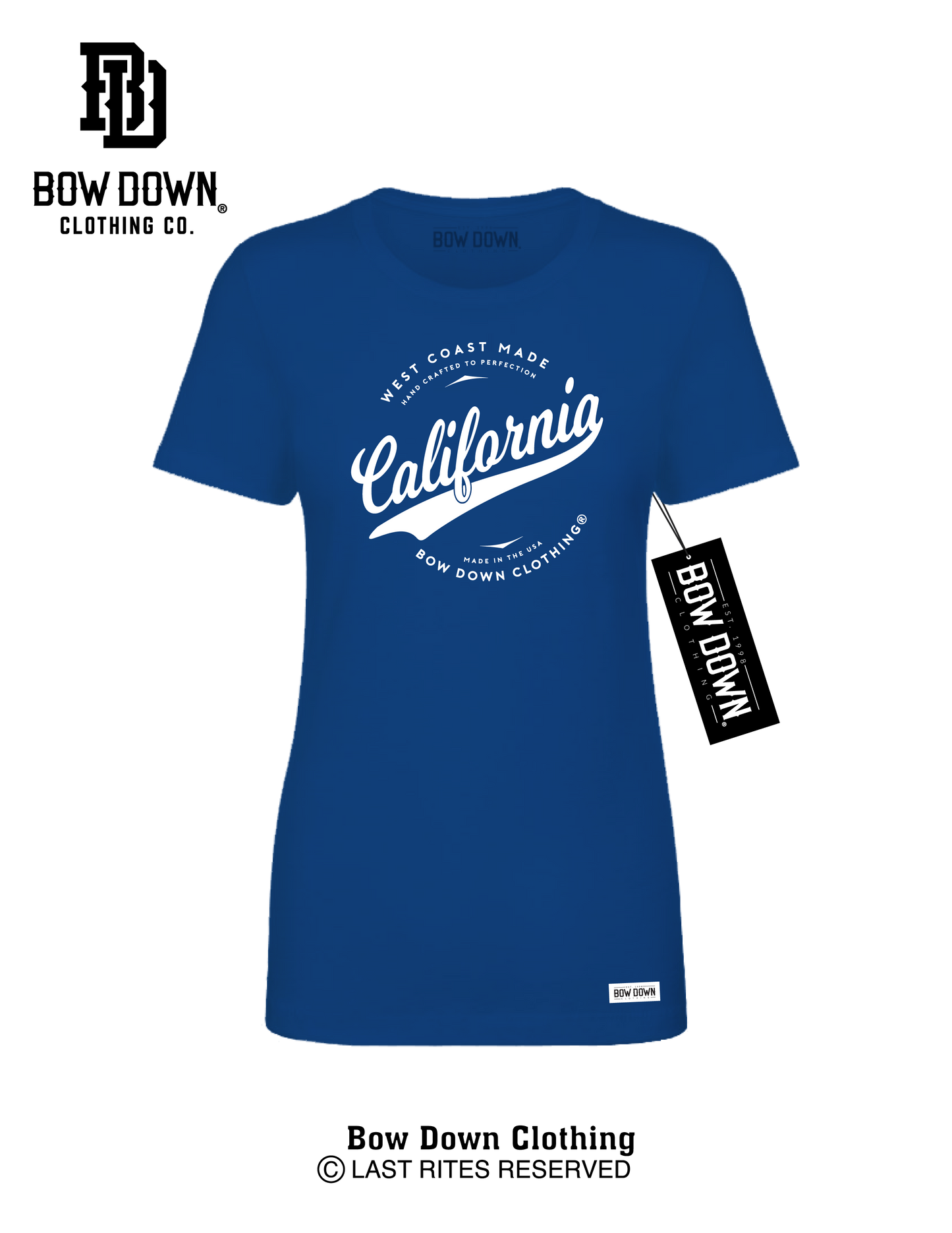 CALIFORNIA SCRIPT WOMEN'S TEE