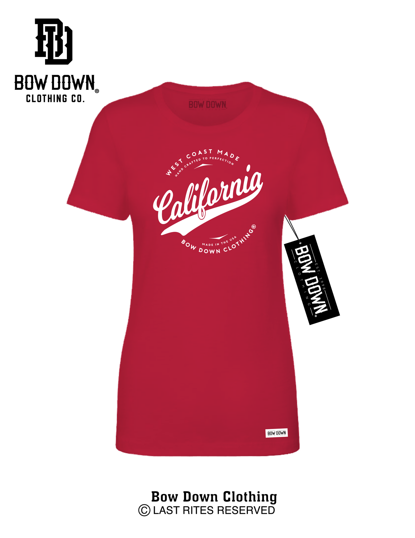 CALIFORNIA SCRIPT WOMEN'S TEE