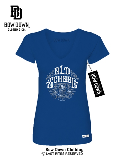 OLD SCHOOL 3 WOMEN'S V-NECK